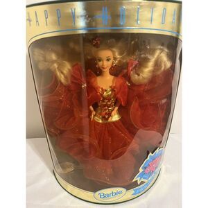 Rare 1993 Barbie Happy Holidays Special Edition Doll‎